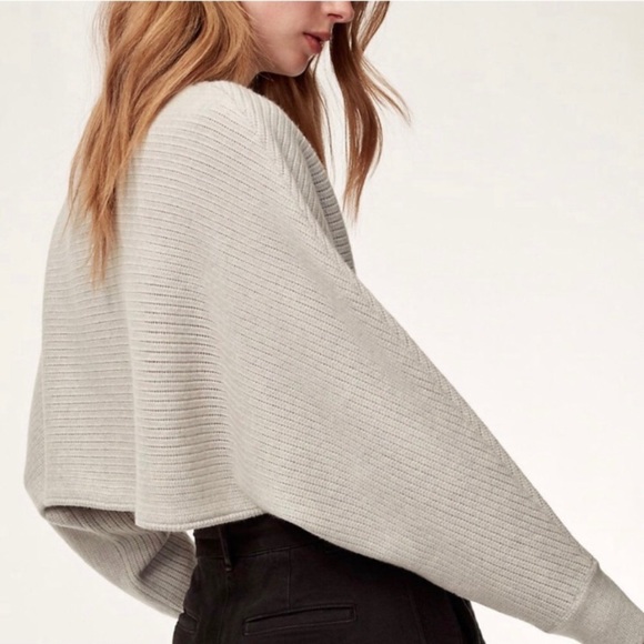 Wilfred Free Batwing Sweater Cropped - Picture 1 of 7